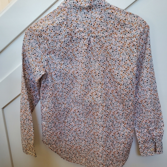 Cotton Floral Print Shirt - Picture 3 of 3
